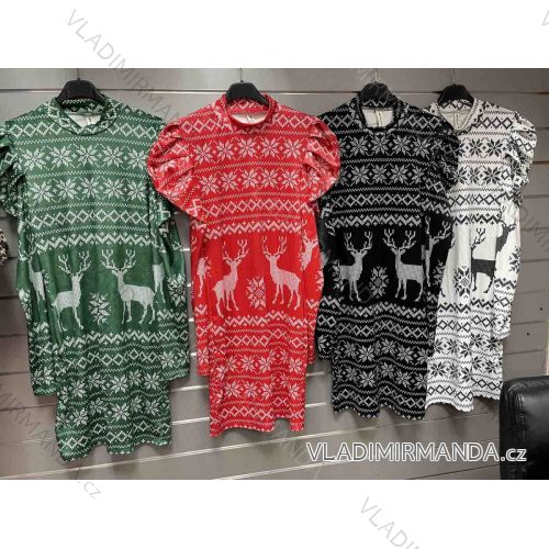 Dress with 3/4-sleeve ladies pocket (uni sl) ITALIAN Fashion IMWD20529