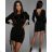 Buttoned Dress with Buttoned Ladies (uni s-m) ITALIAN FASHION IM2203948