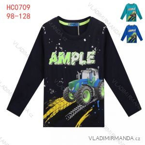 T-shirt long sleeve children's boy (98-128) KUGO HC0642
