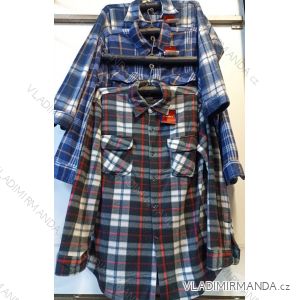 Shirt warm warm flannel long sleeve (m-3xl) CANARY CANARY-151