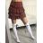 Dress with 3/4-sleeve ladies pocket (uni sl) ITALIAN Fashion IM3181746 S / M red