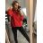Tunic / blouse with handbag long sleeve women (L / XL ONE SIZE) ITALIAN FASHION IMWD217083