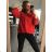 Tunic / blouse with handbag long sleeve women (L / XL ONE SIZE) ITALIAN FASHION IMWD217083
