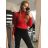 Women's turtleneck long sleeve sweater (S / M ONE SIZE) ITALIAN FASHION IMWG216662