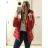 Girls' fur vest (92-128) GLO STORY GLO19GMJ-9529 S red