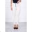 362-1 JUSTINE Long dress with a neckline and a tie - powder pink with glitter
