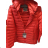 Jacket with fur winter women (s-xl) ATURE MA819RQW-5222 red 3XL