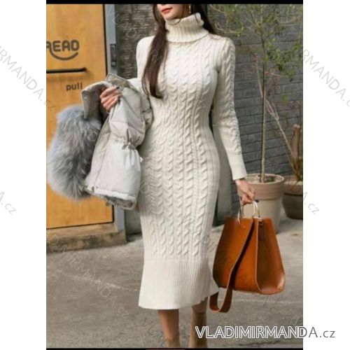 Dress with 3/4-sleeve ladies pocket (uni sl) ITALIAN Fashion IM3181746