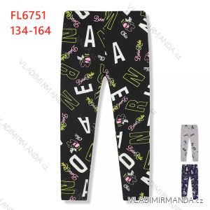 Jeans leggings insulated youth girls (134-164) KUGO KK9947