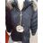 Women's oversized hooded jacket (3XL-6XL) ITALIAN FASHION MA721104 <p>blue</p> 3XL
