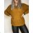 Women's long sleeve sweater (uni s / m) ITALIAN FASHION TM922STAR purple M / L