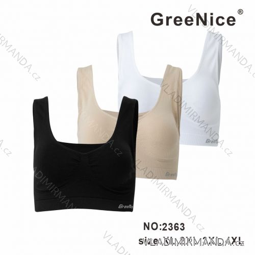 Podprsenka bezešvá dámská (XL-4XL) GREENICE GRE222363