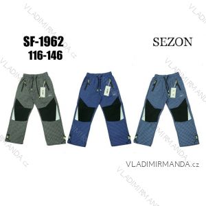 Warm softshell pants children's girls and boys (116-146) SEZON SEZ22SF-1962