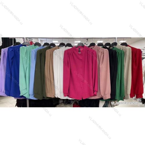 Women's long sleeve shirt (S / M / L ONE SIZE) ITALIAN FASHION IMWA21005