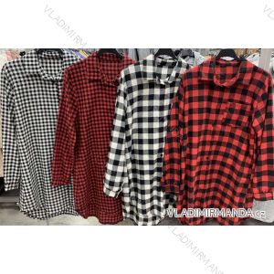 Women's long sleeve blouse (S / M ONE SIZE) ITALIAN FASHION IMWK21011
