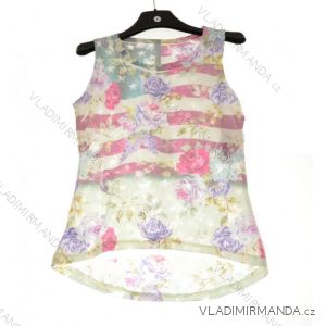 Summer T-shirt for children and adolescent girls (4-14 years) ITALIAN MODA 2-I3026
