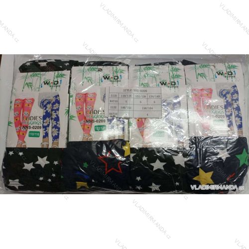 Leggings Little Girl Girls Bamboo (110-164) WD NNS-0209