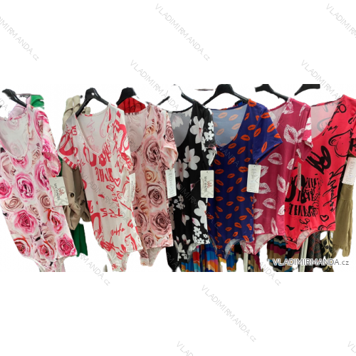 Dress with 3/4-sleeve ladies pocket (uni sl) ITALIAN Fashion IM3181746