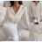 Elegant long sleeve shirt women (S / M ONE SIZE) ITALIAN FASHION IMM211372