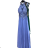 Sleeveless Prom Dress with Long Lace (uni s-m) ITALIAN FASHION IM919902
