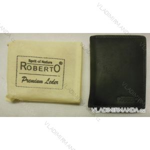 Men's leather wallet ROBERTO D009