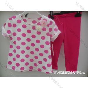 Set of summer vest and 3/4 legged baby girl (4-14 years) ITALIAN MLADA Fashion 8-I1070
