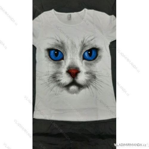 Tričko krátký rukáv dámské nadrozměr (2XL-4XL) TURECKÁ MÓDA TMWG22G12311