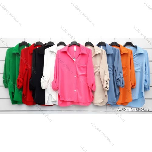 Women's long sleeve shirt (S / M ONE SIZE) ITALIAN FASHION IMWK21010