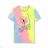 T-shirt short sleeve children´s girl´s (116-146) KUGO S3227