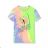 T-shirt short sleeve children´s girl´s (116-146) KUGO S3227