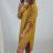 Shirt Dress 3/4 Long Sleeve Ladies (UNI S / L) ITALIAN FASHION IM420203