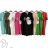 Shirt 3/4 sleeve ladies strip (4XL/5XL ONE SIZE) ITALSKÁ MÓDA IM422026