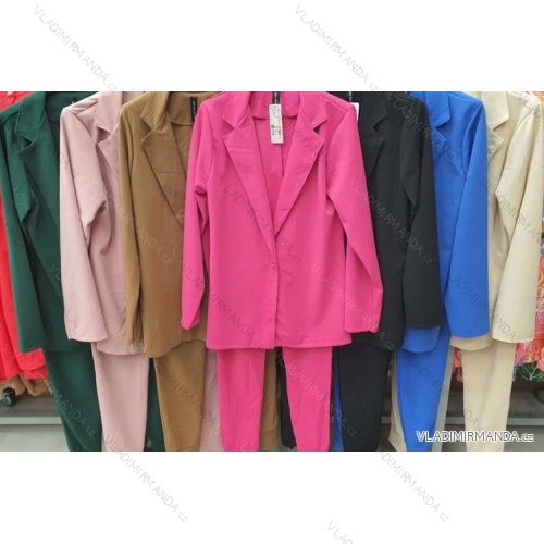 Suit Set Suit Pants Women's Jacket (uni s / m) ITALIAN Fashion IMT18825