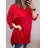 Šaty elegantní košilové dlouhý rukáv dámské (S/M ONE SIZE) ITALSKÁ MÓDA IMWY21734
