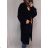 Cardigan knitted long sleeve women (UNI S / M) ITALIAN FASHION IMD20424 Brown