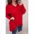 Sweater oversize long sleeve women (L / XL ONE SIZE) ITALIAN MODA IM721300