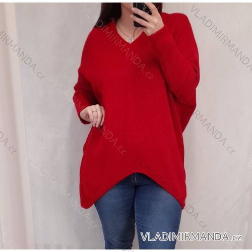 Sweater oversize long sleeve women (L / XL ONE SIZE) ITALIAN MODA IM721300