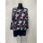 Šaty s 3/4 rukávem dámské nadrozměr (L-4XL) POLSKÁ MÓDA PMWT22010