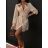 Dress with 3/4-sleeve ladies pocket (uni sl) ITALIAN Fashion IMWD20527