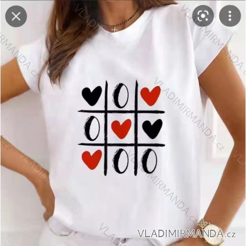 T-shirt short sleeve women (S / M ONE SIZE) ITALIAN FASHION IMWA21017
