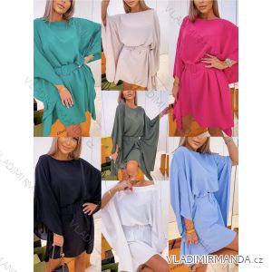 Dress with 3/4-sleeve ladies pocket (uni sl) ITALIAN Fashion IMWD20527