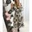 Dress with 3/4-sleeve ladies pocket (uni sl) ITALIAN Fashion IMWD20527