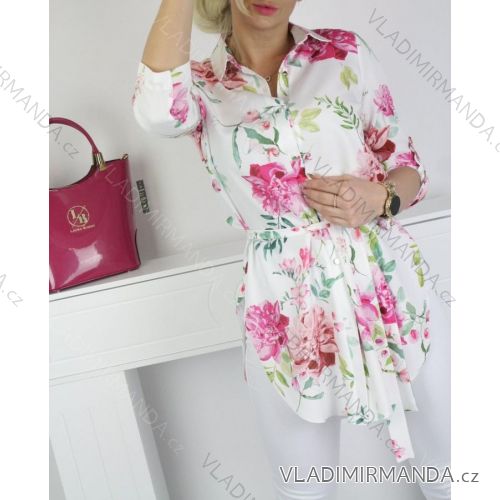 Dress with 3/4-sleeve ladies pocket (uni sl) ITALIAN Fashion IMWD20527
