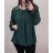 Tunic / blouse long sleeve women's oversized (3XL / 4XL ONE SIZE) ITALIAN FASHION IMWQ2191650