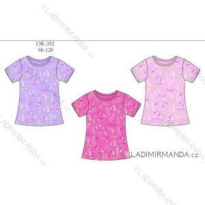 T-shirt short sleeve baby girl (98-128) SEASON T-303