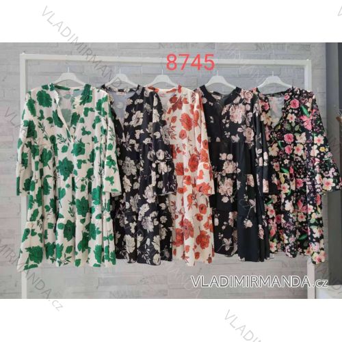 Dress with 3/4-sleeve ladies pocket (uni sl) ITALIAN Fashion IMWD20529