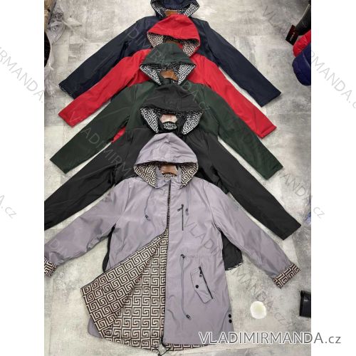 Zip Hooded Jacket Long Sleeve Women's Plus Size (3XL-8XL) POLISH FASHION PMWT21T21-69