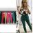 Women's long stretch pants (S / M ONE SIZE) ITALIAN FASHION IMWA217123