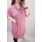 Shirt Dress 3/4 Long Sleeve Ladies (UNI S / L) ITALIAN FASHION IM420203
