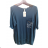 Tunic extended dress mini short sleeve women's OVERSIZE (UNI M / 2XL) ITALIAN FASHION IM720052